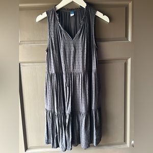 Old Navy Sleeveless Swiss Dot Dress with Pockets